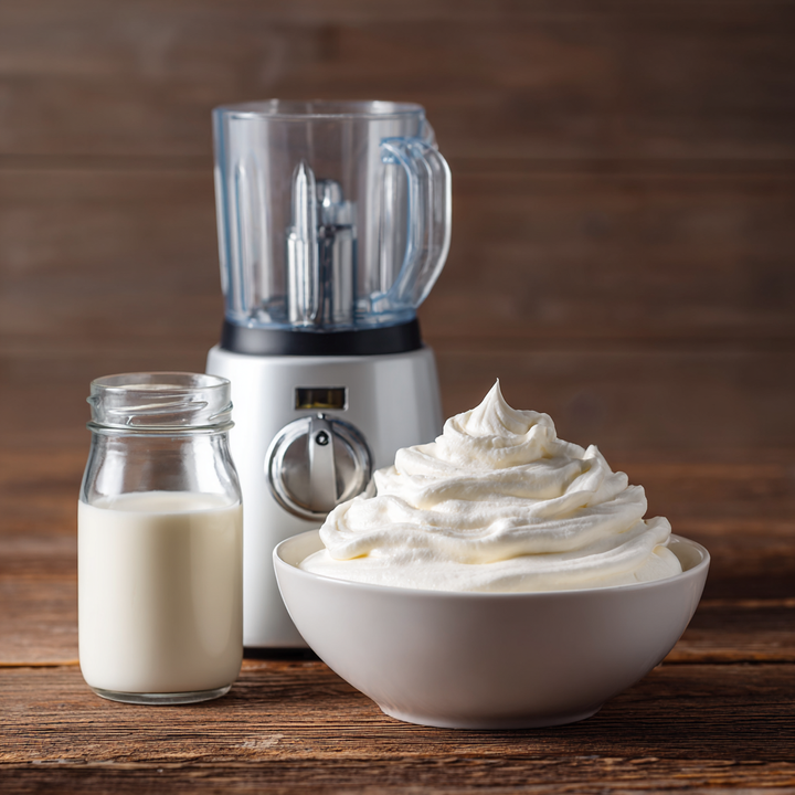 Krémová zmrzlina zo sladeného mlieka a šľahačkovej smotany